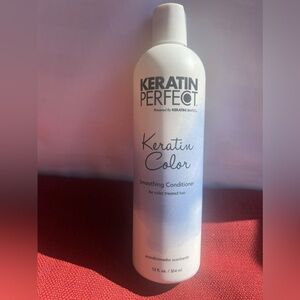 NEW~KERATIN PERFECT Color Smoothing Conditioner by Keratin for Unisex~ 12 Fl. Oz